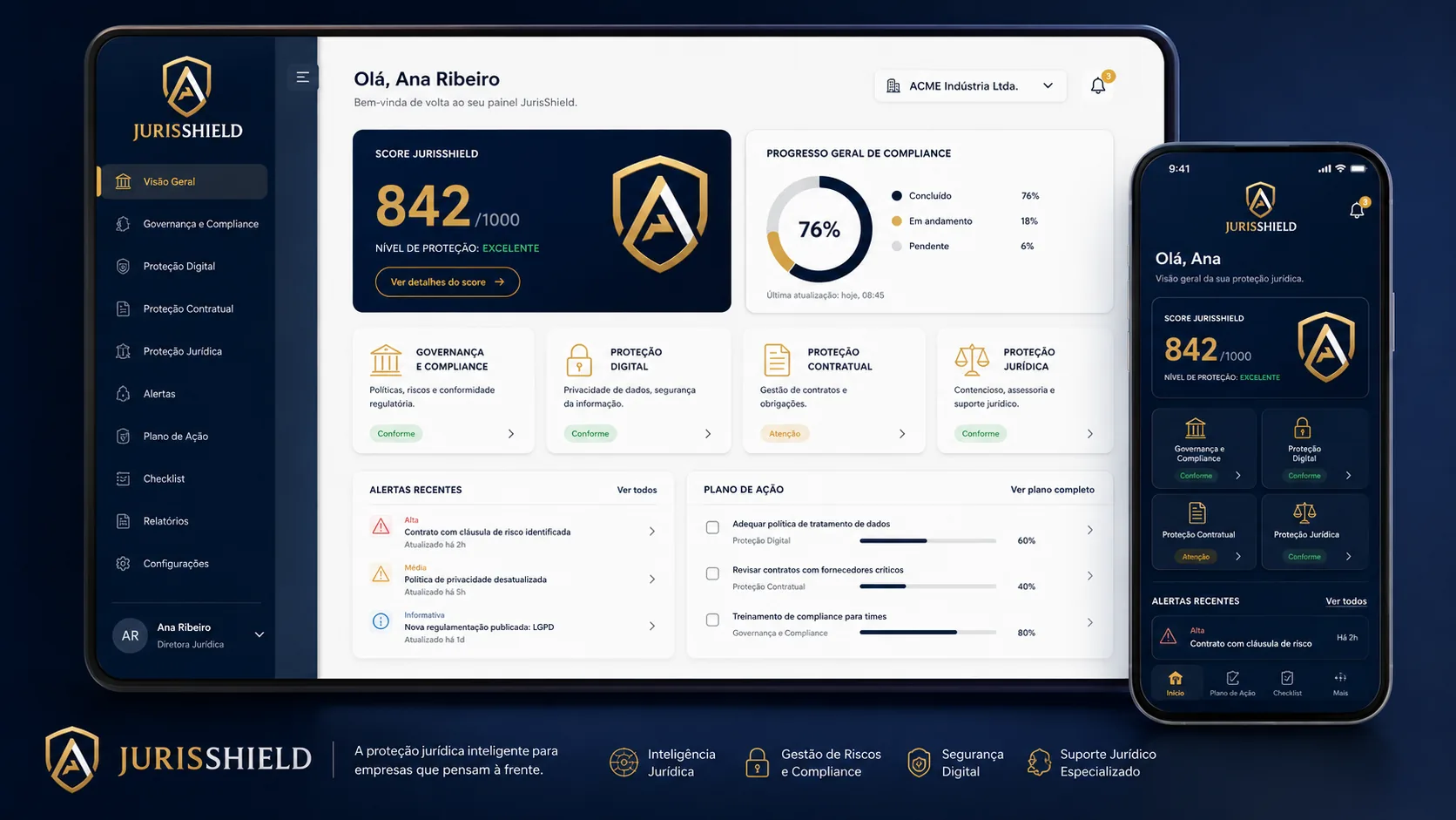 Dashboard JurisShield